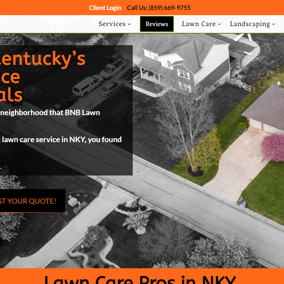 Websites for Lawn and Landscape Companies