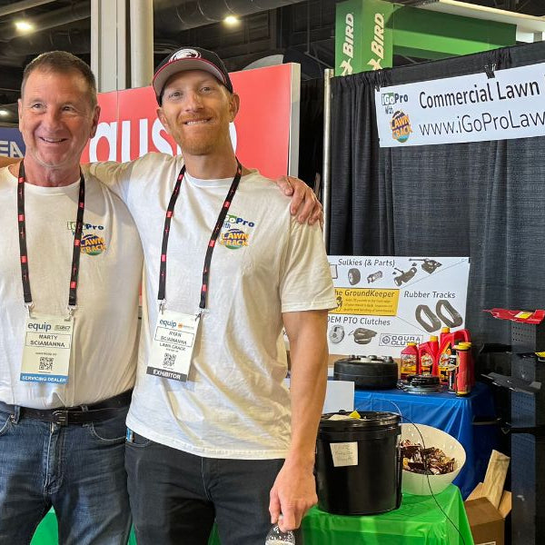2025 Equip Expo - Lawn Crack's Hardened Steel Blade Set Give-Away Winners