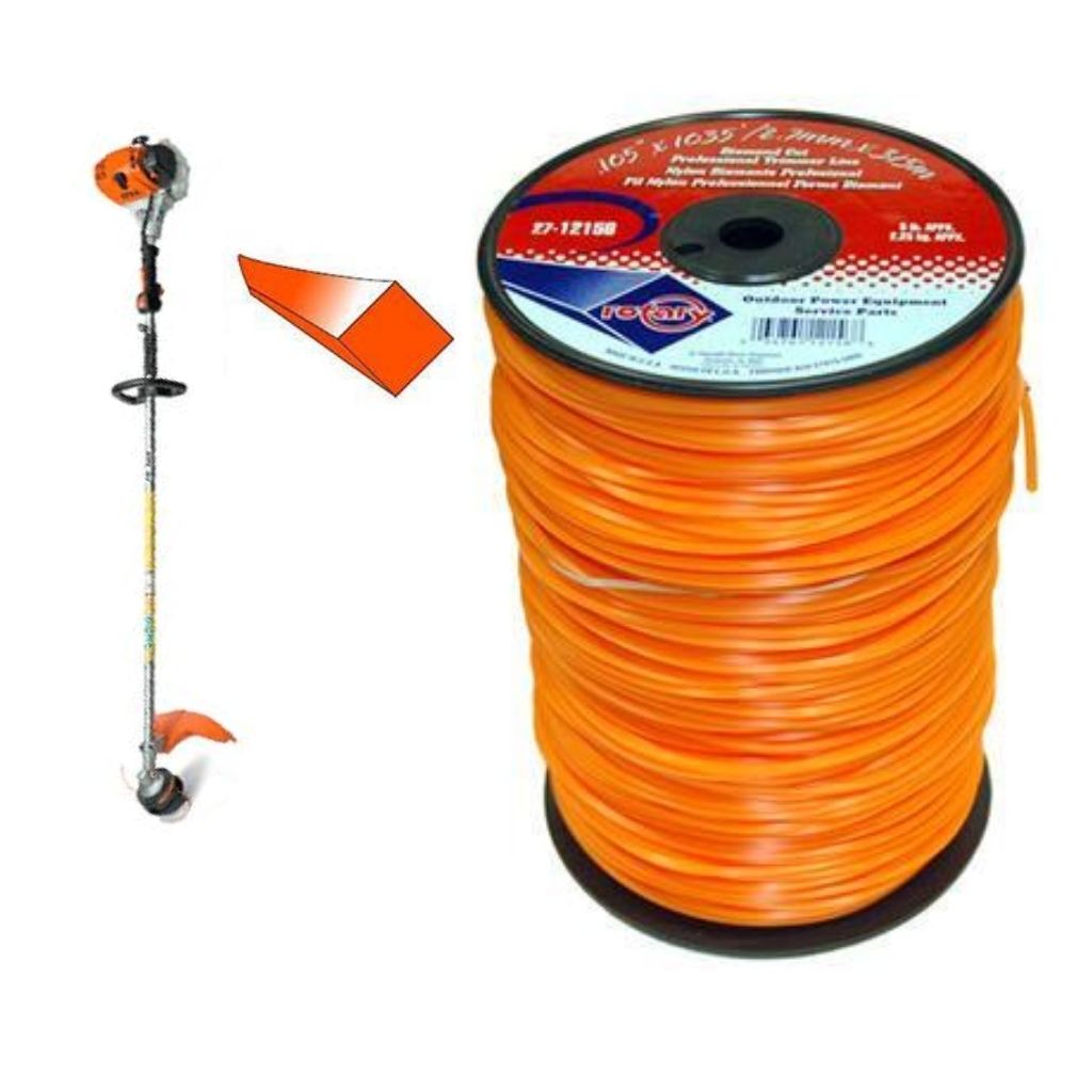 Proven Part Twisted Trimmer Line Delivers Extra Sharp Edges .105 1lb