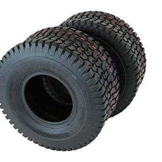 15x6.00-6 4-Ply Turf Tires for Lawn & Garden (Set of Two)