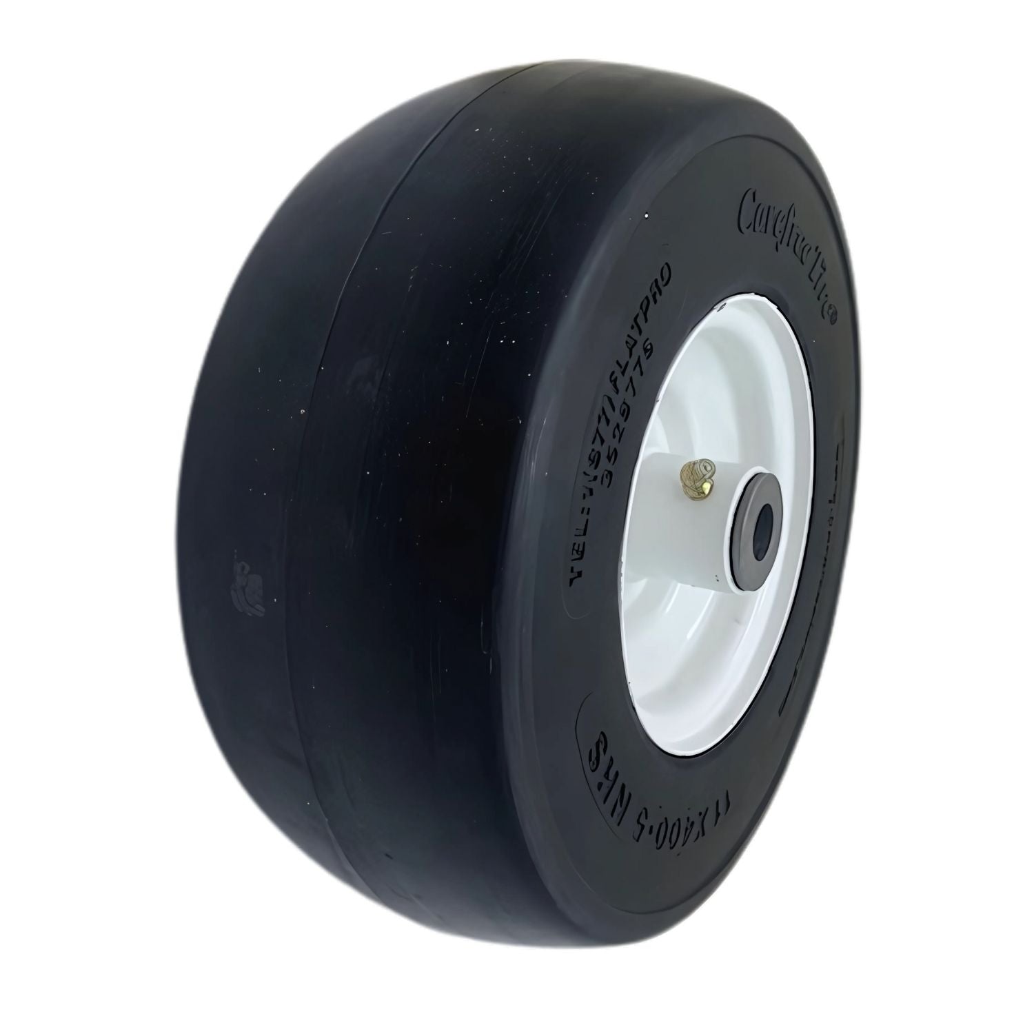 Exmark Sulky Wheel Can Replace 103-9591 Flat-Free w/ Grease