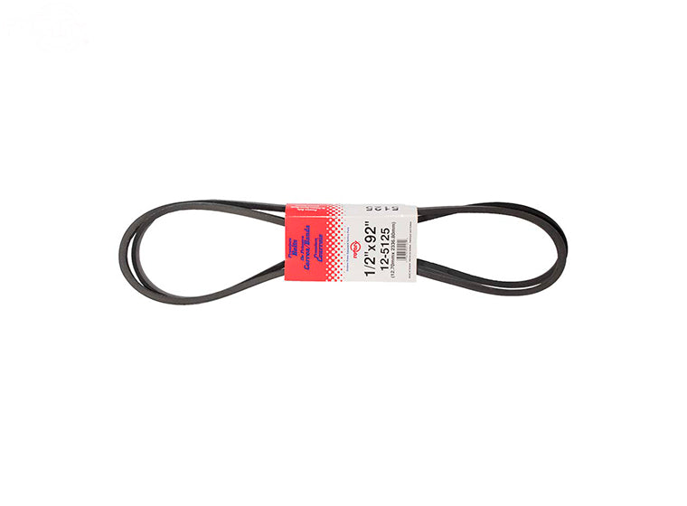 1/2" x 92" 4L V-Belt Covered Polyester Cord