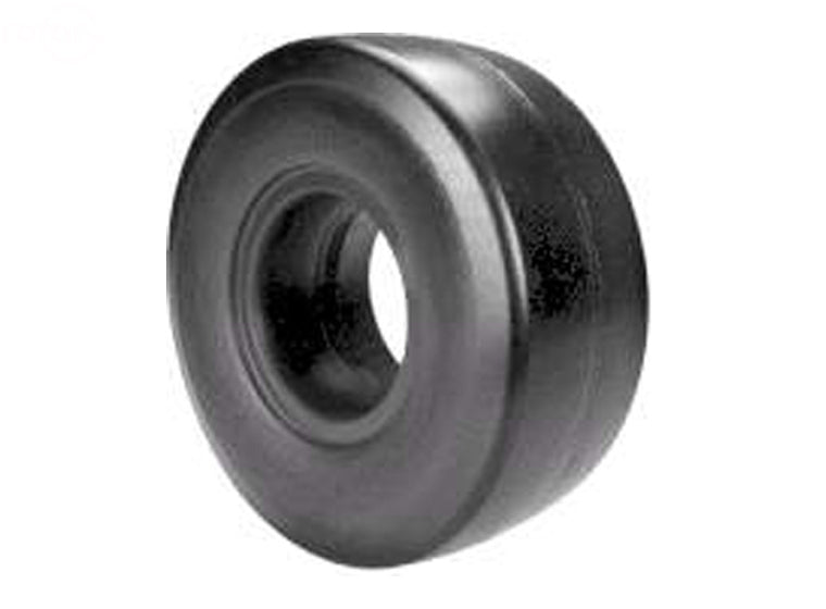 thumbnail interactive-video image 1 of Antego 9x3.50-4 Flat Free Tire Assembly – Fits John Deere 38 48 54 (2-Pack) 1 of 2