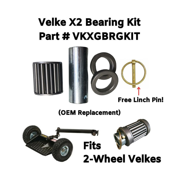 Velke X2 Wheel Bearing Kit 95470005 and VKXGBRGKIT with Linch Pin