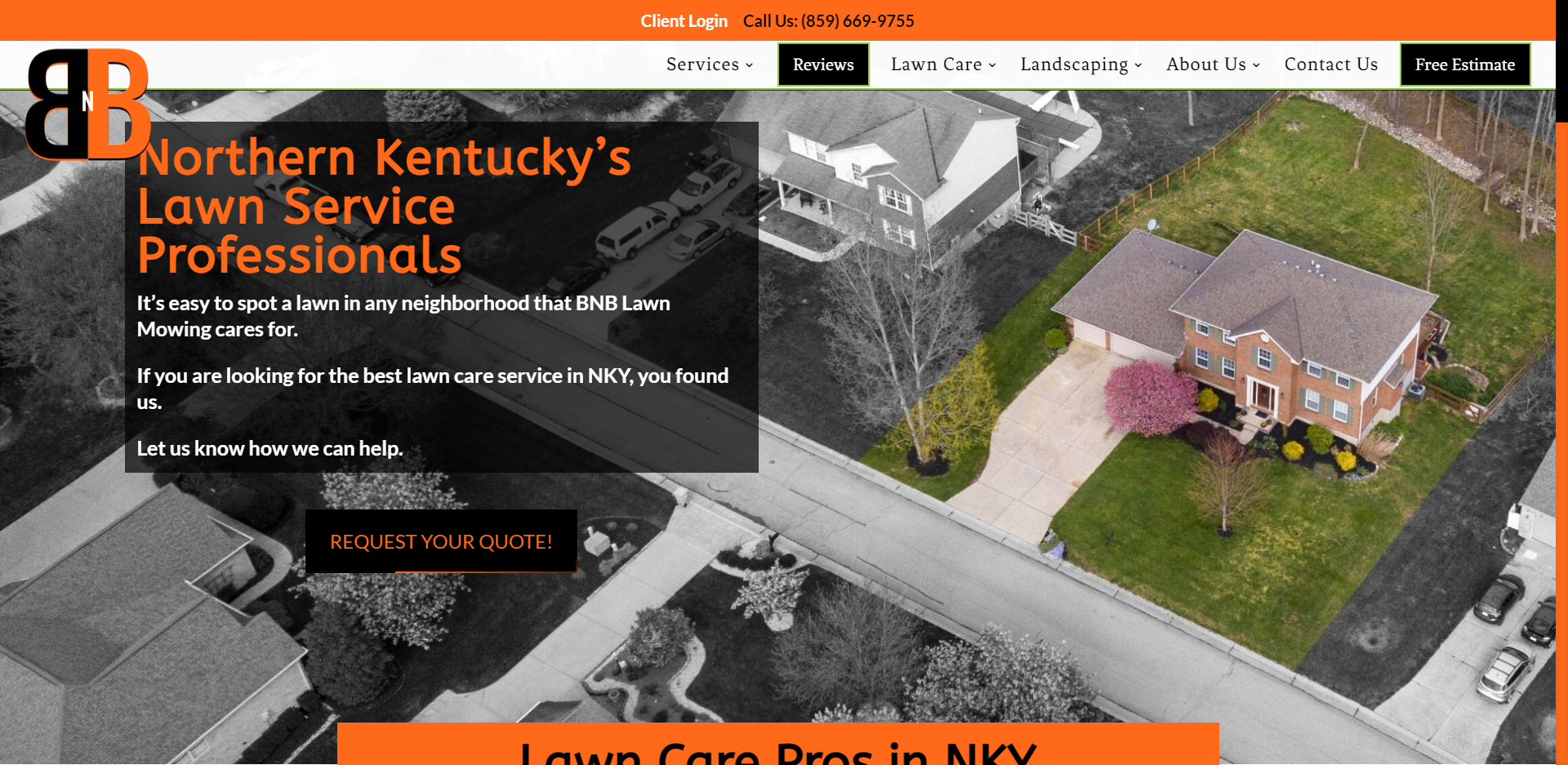 Websites for Lawn and Landscape Companies