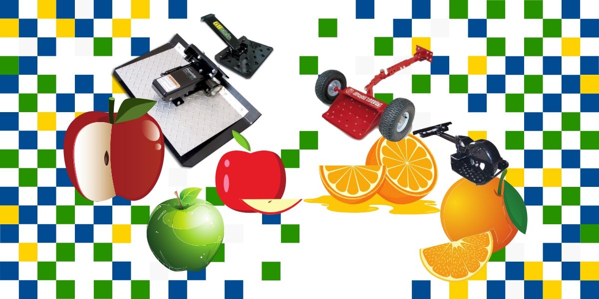 Lawn Mower Sulky Comparison Chart