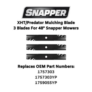 XHT Mower Blades and Predator Mower Blades