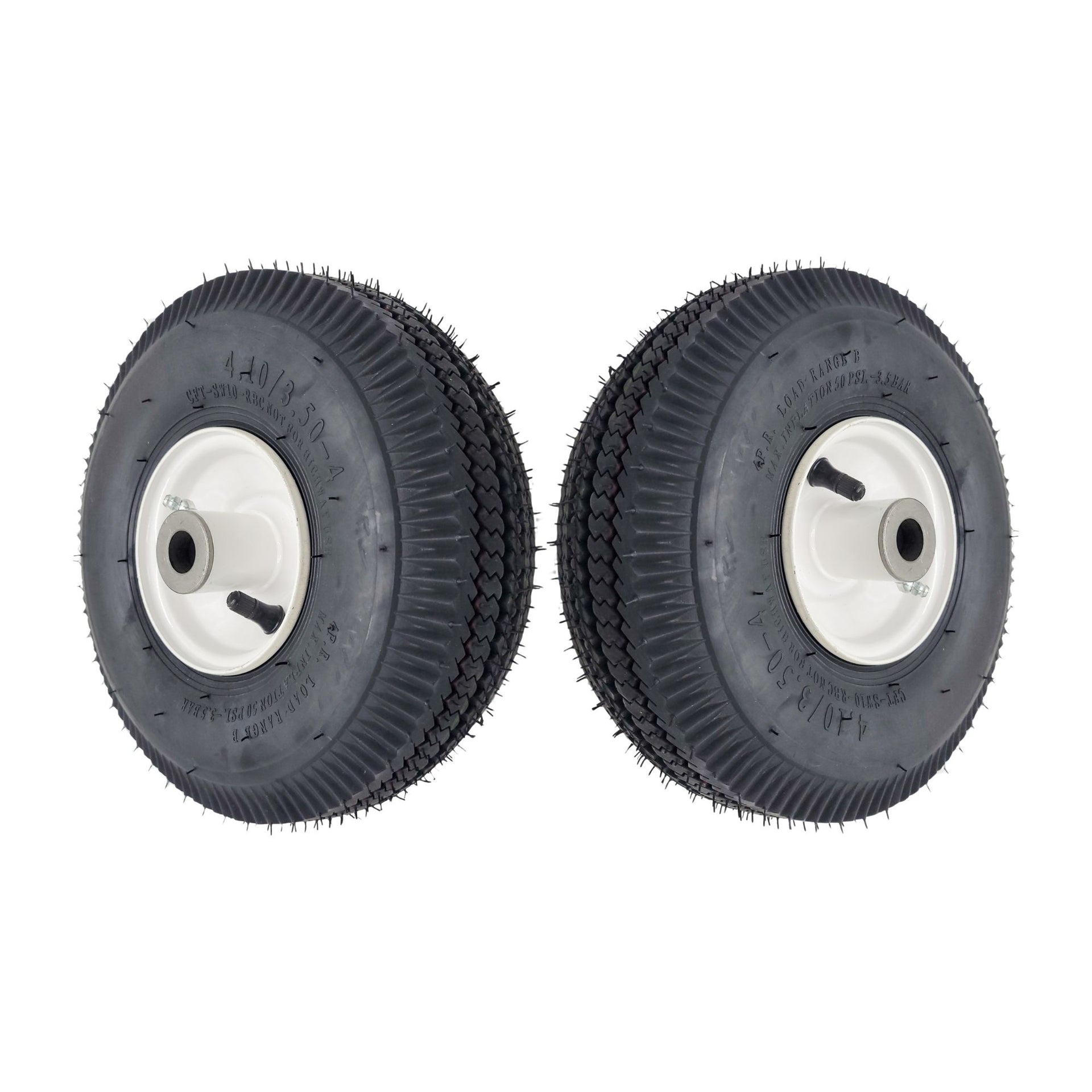 2 Pack Caster Wheel Assembly Fits Toro 110-6785 4.10/3.50-4 - Foto 11