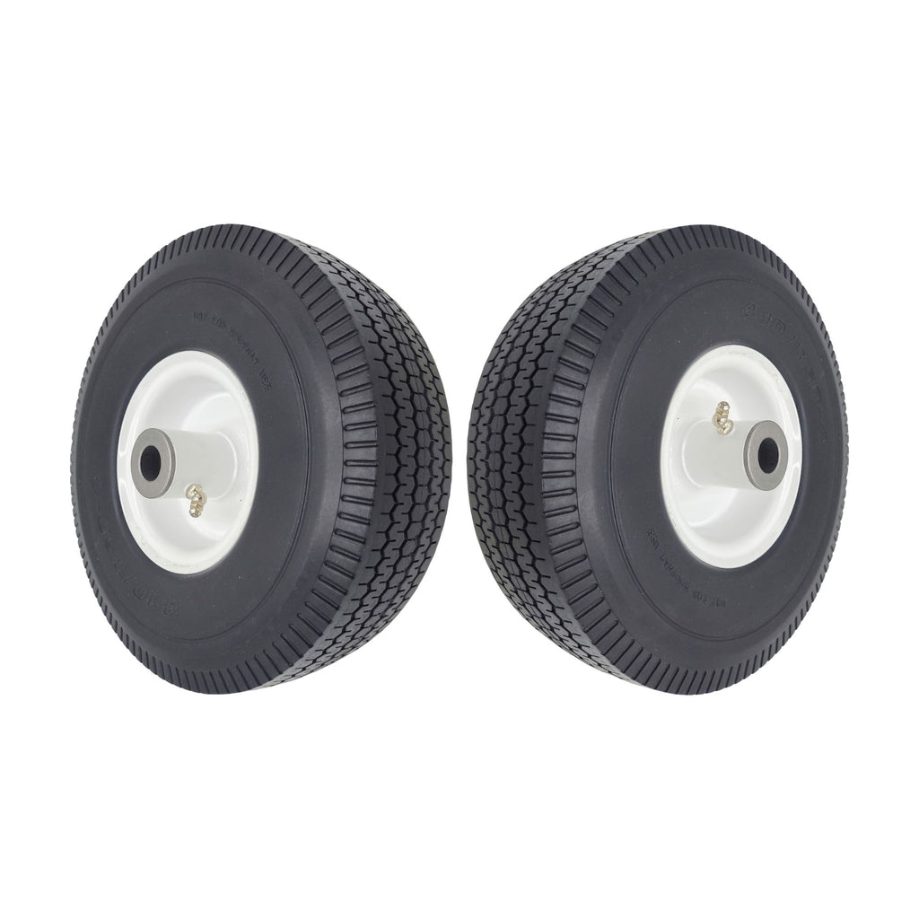 2-Pack Toro TimeCutter 105-3471 Front Wheels Flat-Free Tires 4.10x3.50-4