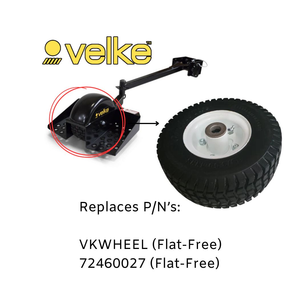 1-Wheel Velke Replacement Wheel (Pro1 Flat-Free P/N VKWHEEL)