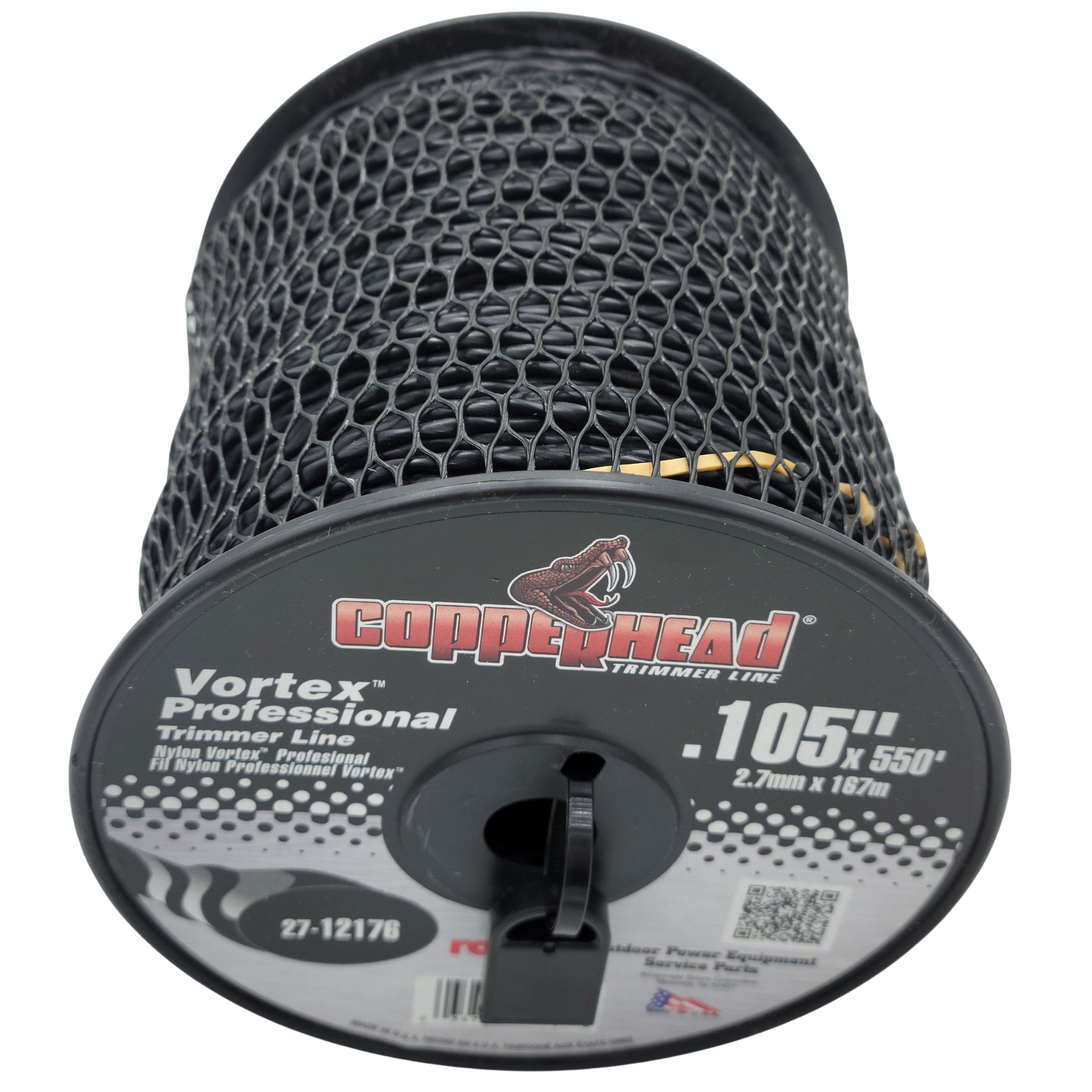 105 Vortex Trimmer Line 3# Spool With Line Cutter (Rotary 12176