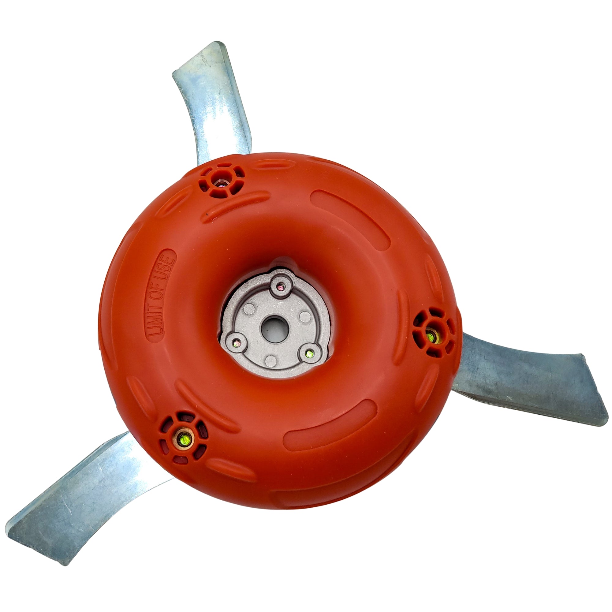 Bush Hog Style String Trimmer Head with 3 Articulating Metal