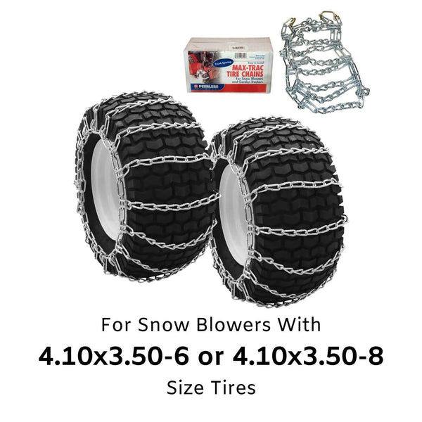 Tire Chains For 4.10-6 Tires Ariens Snow Blowers & More