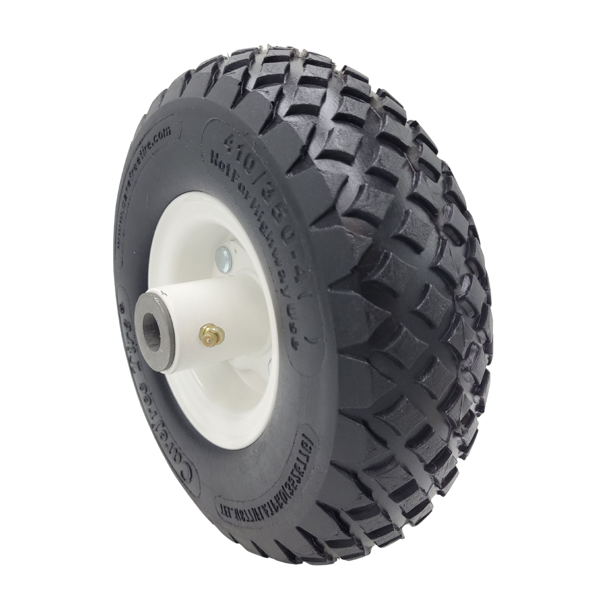 1-Wheel Mower Sulky Wheel N15007 Flat-Free Fits MS2000N & MS2006N