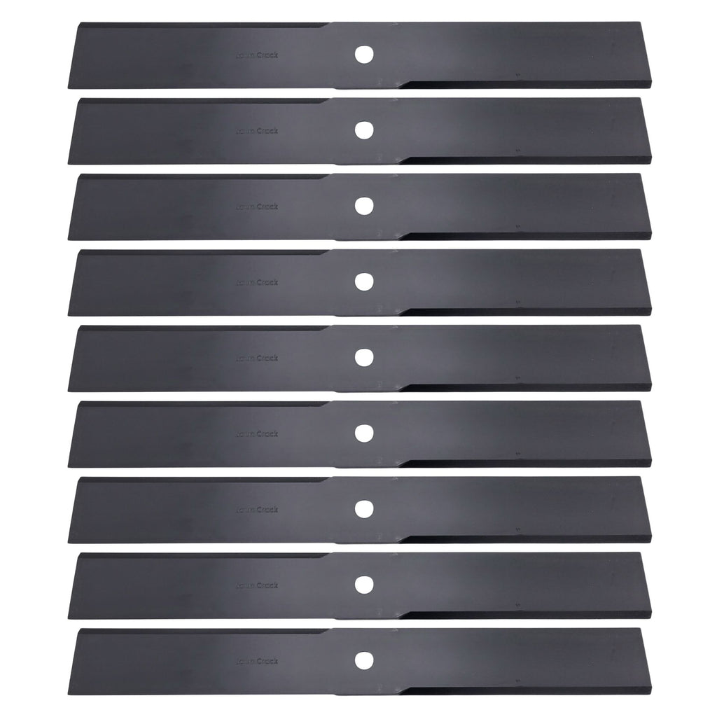 9-Pack of flat sand blades for 60 inch lawn mowers