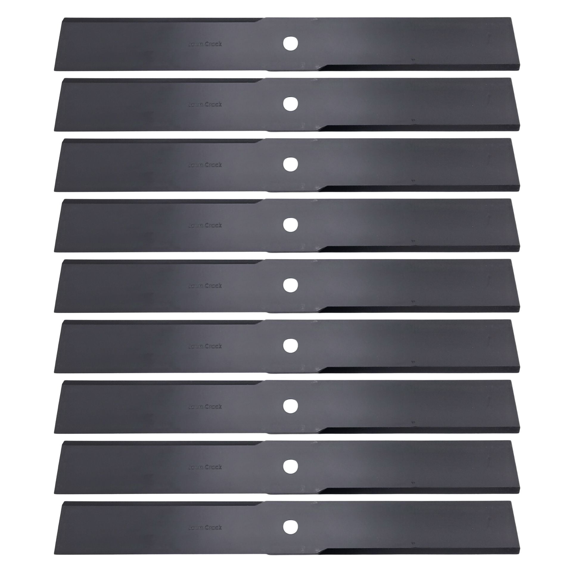9-Pack of flat sand blades for 60 inch lawn mowers