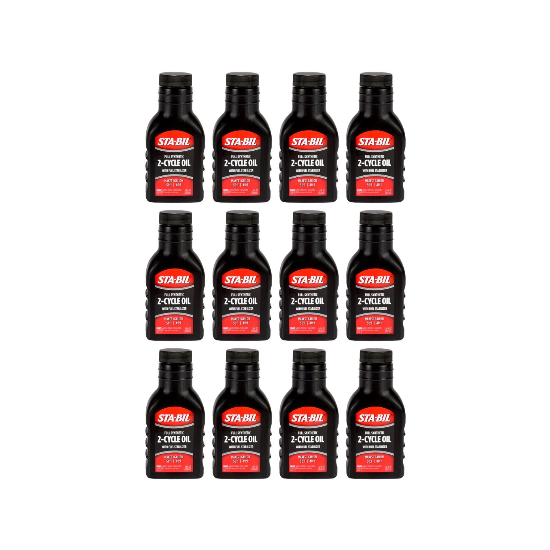 2-Cycle Oil Sta-Bil Full Synthetic (Case of 12 2.6oz bottles)