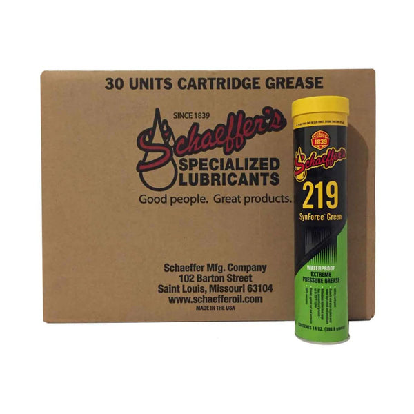 Waterproof Grease Schaeffer's 219 SynForce® Green NLGI #2