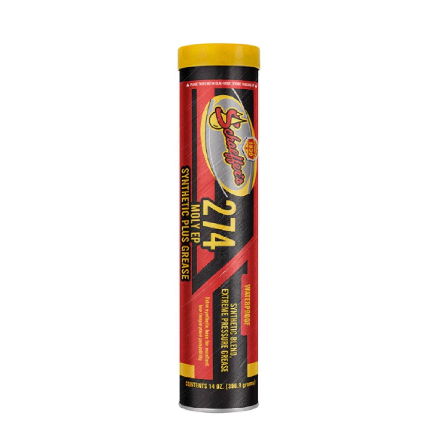 3% Moly EP Synthetic Plus Waterproof Grease Schaeffer's 274 NLGI #2