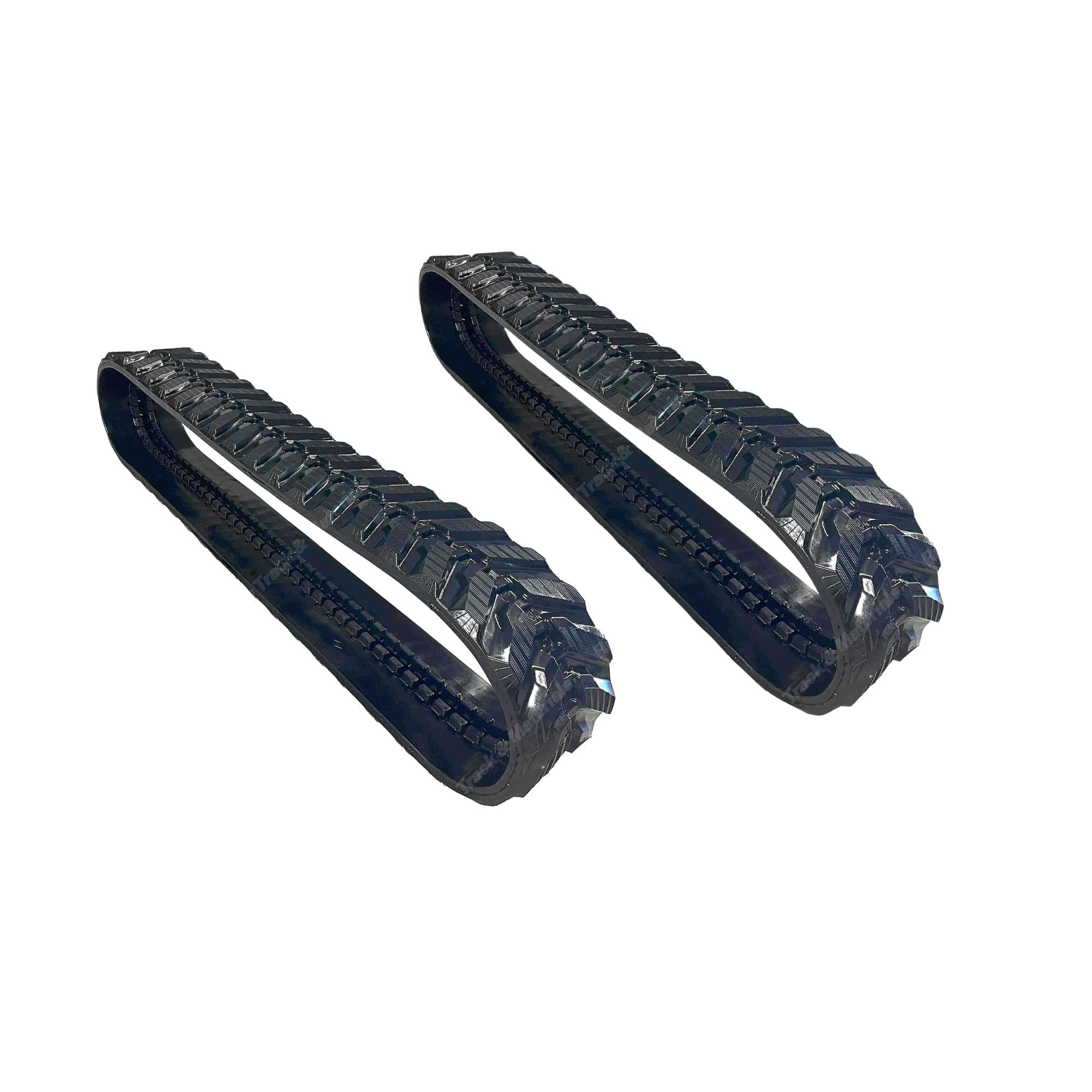 300x52.5x80 Excavator Rubber Tracks (Set of 2) D2 Tread (12