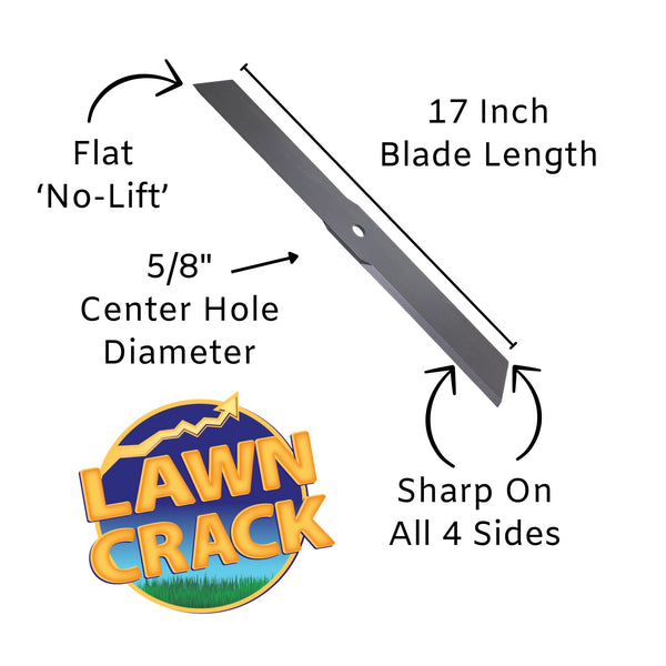 50-inch mower flat sand blade specs