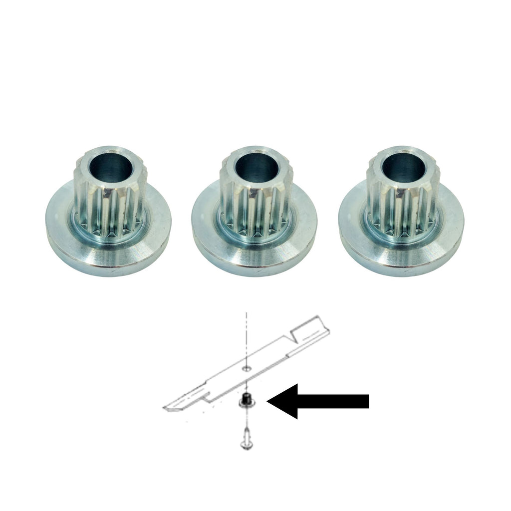 (3-Pack) Exmark Blade Bushing For 15/16" Dia. Center Holes (P/N 103-3037)