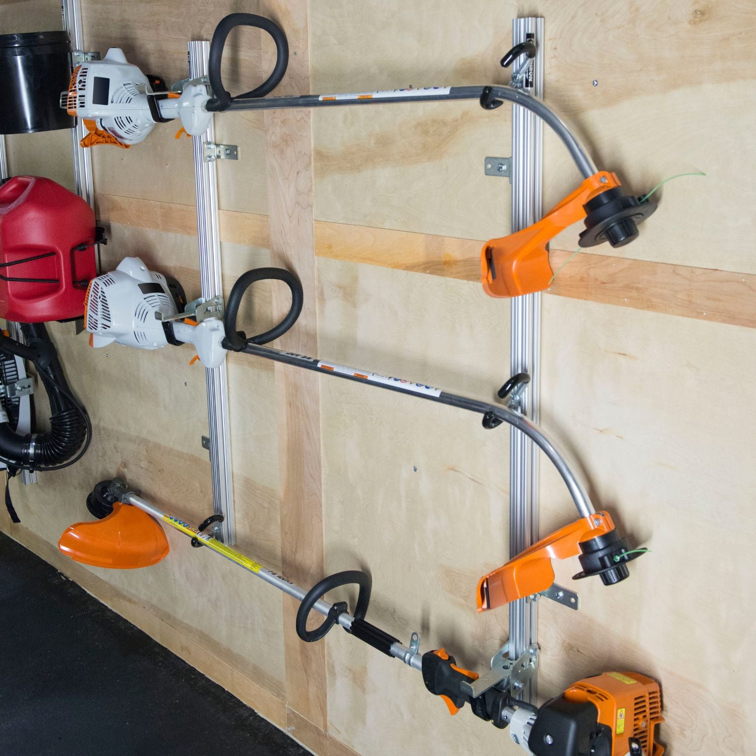 Trailer Trimmer Rack Holds 3 String Trimmers or Edgers – iGoPro Lawn Supply