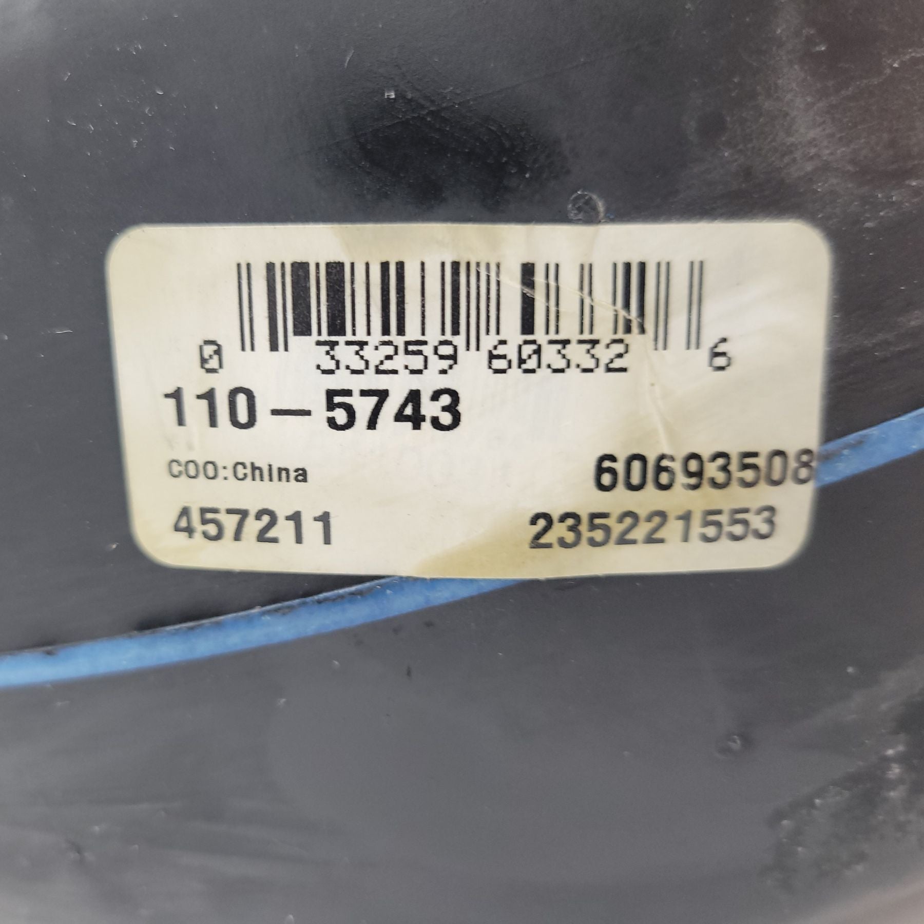 Toro 110-5743 Wheel & 13x5.00-6/3.25 Tire Without Bearings OEM