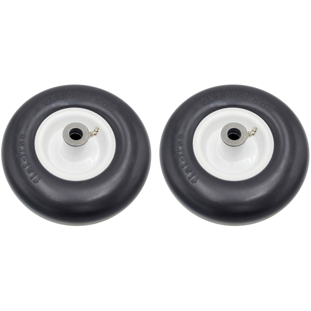 2-Pack Toro/Exmark Caster Wheel 103-2171 & 1-513648 Flat-Free