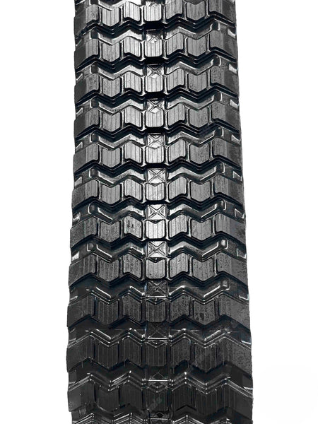 450x86x60  Rubber Tracks (Set of 2)  Zig-Zag Tread Pattern (Y6)