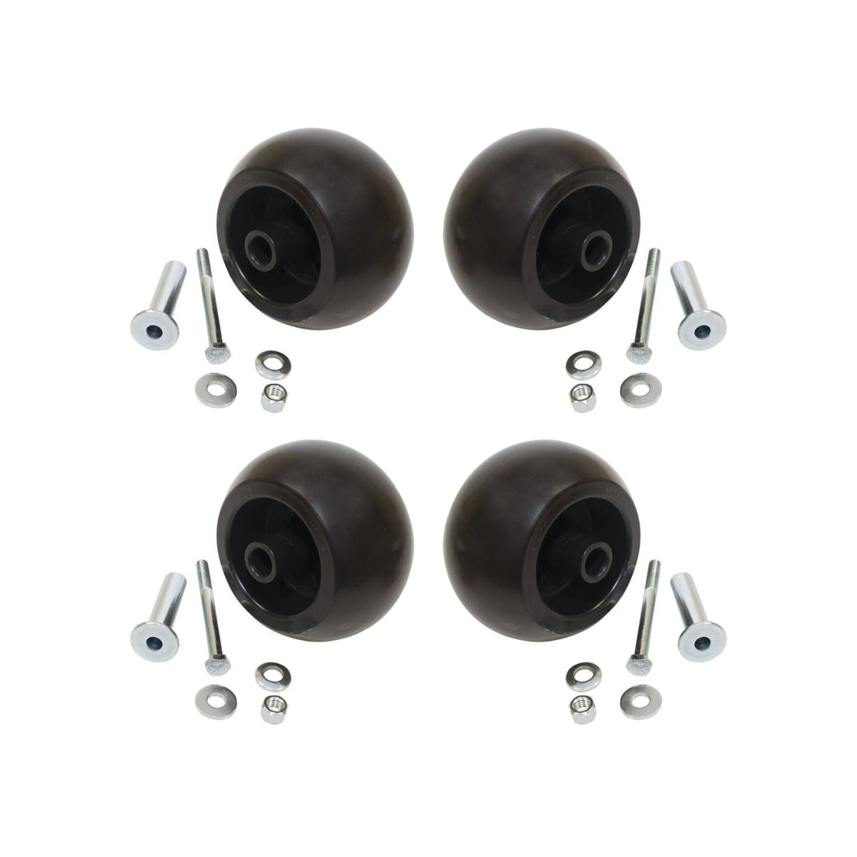 Deck Wheel & Hardware Kit For Exmark Mowers – Fits 103-8415, 116-9981, 103-5364, 3211-46 – Parts 4 Outdoor