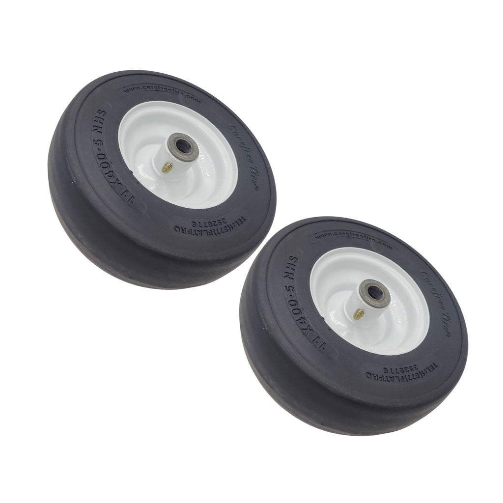 2-Pack 11-Inch Toro TimeCutter Wheel 130-0736 Flat-Free Commercial Upgrade