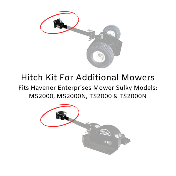 Havener Enterprises Mower Sulky Hitch Kit For Additional Mowers