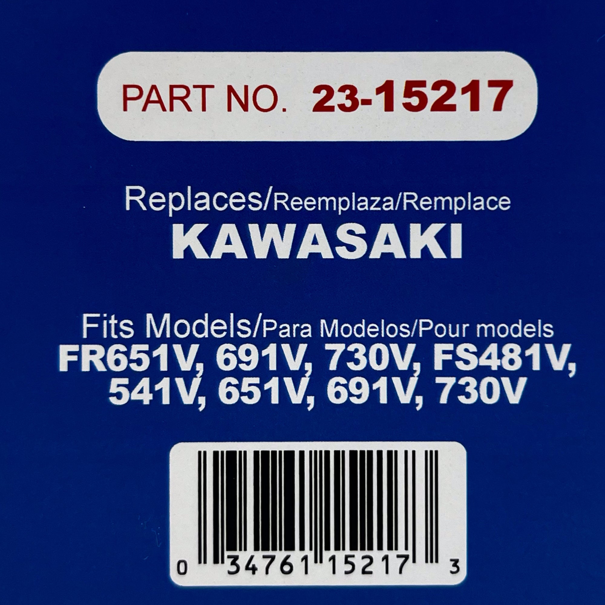 Kawasaki FS730V FS691V FS651V FS600V FS541V FS481V Kit 99969-6672