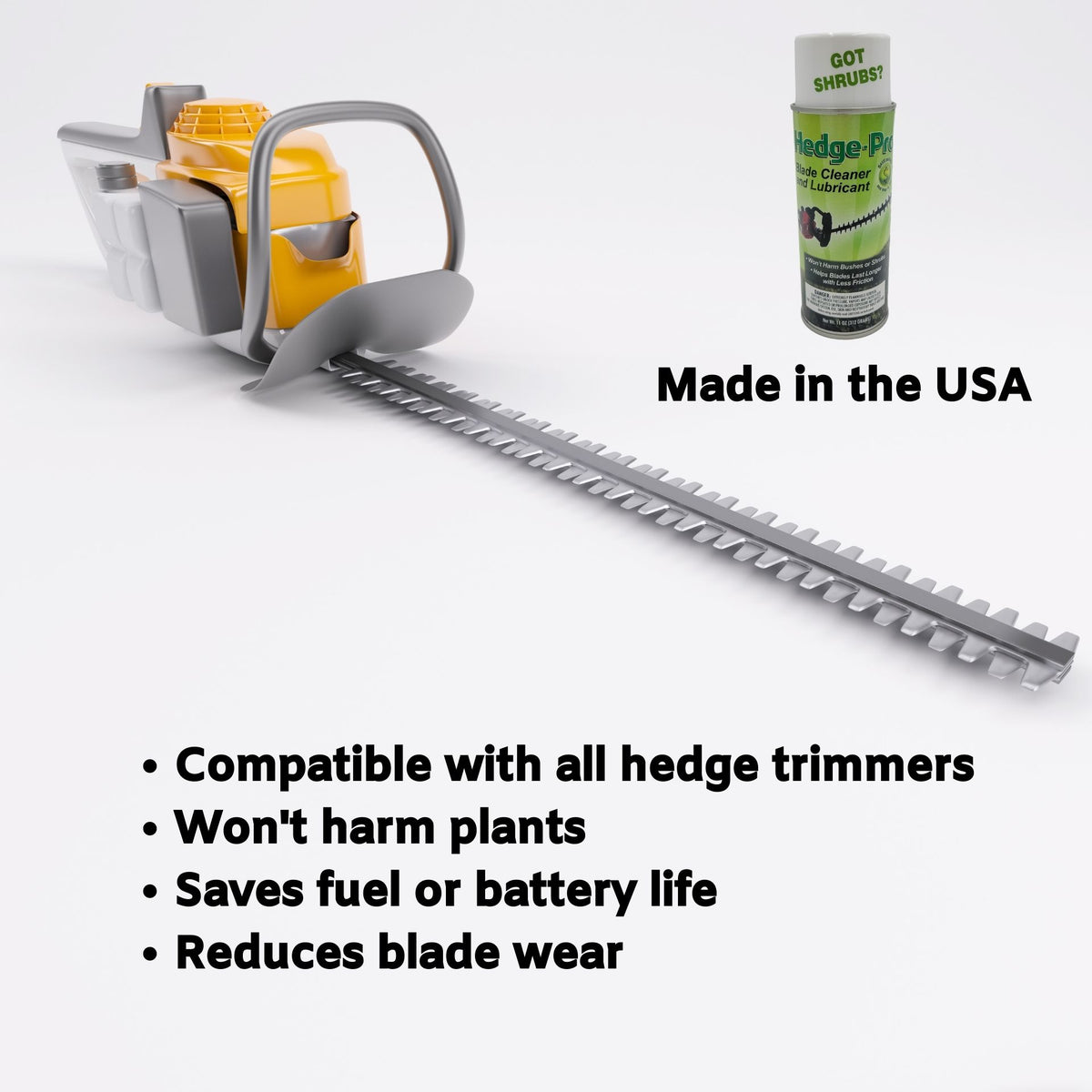 4Pack HedgePro Hedge Trimmer Lubricant & Cleaner iGoPro Lawn Supply