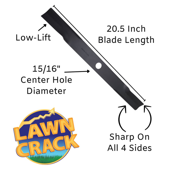 60-inch Low-Lift blade specs for Exmark