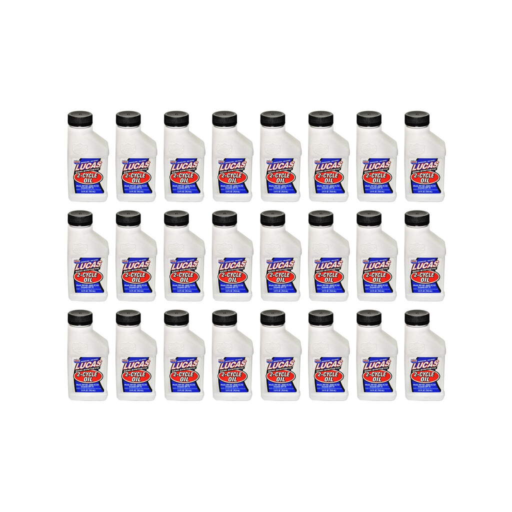 2-Cycle Oil Lucas Semi-Synthetic (Case of 24 2.6oz bottles)