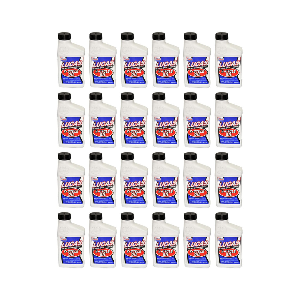 2-Cycle Oil Lucas Semi-Synthetic (Case of 24 6.4oz bottles)