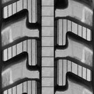 300x52.5x74  Rubber Tracks (Set of 2)  T Tread Pattern