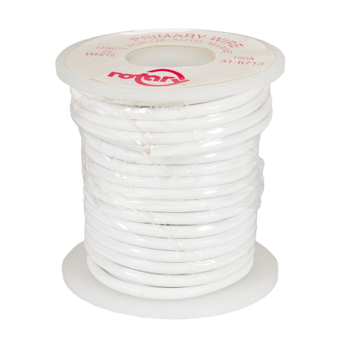 White 16-AWG Primary Wire