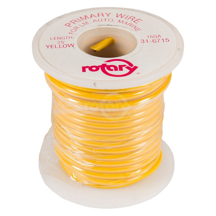Yellow 16-AWG Primary Wire