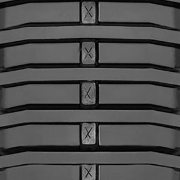 600x100x82Y  Rubber Tracks (Set of 2)  Y Tread Pattern