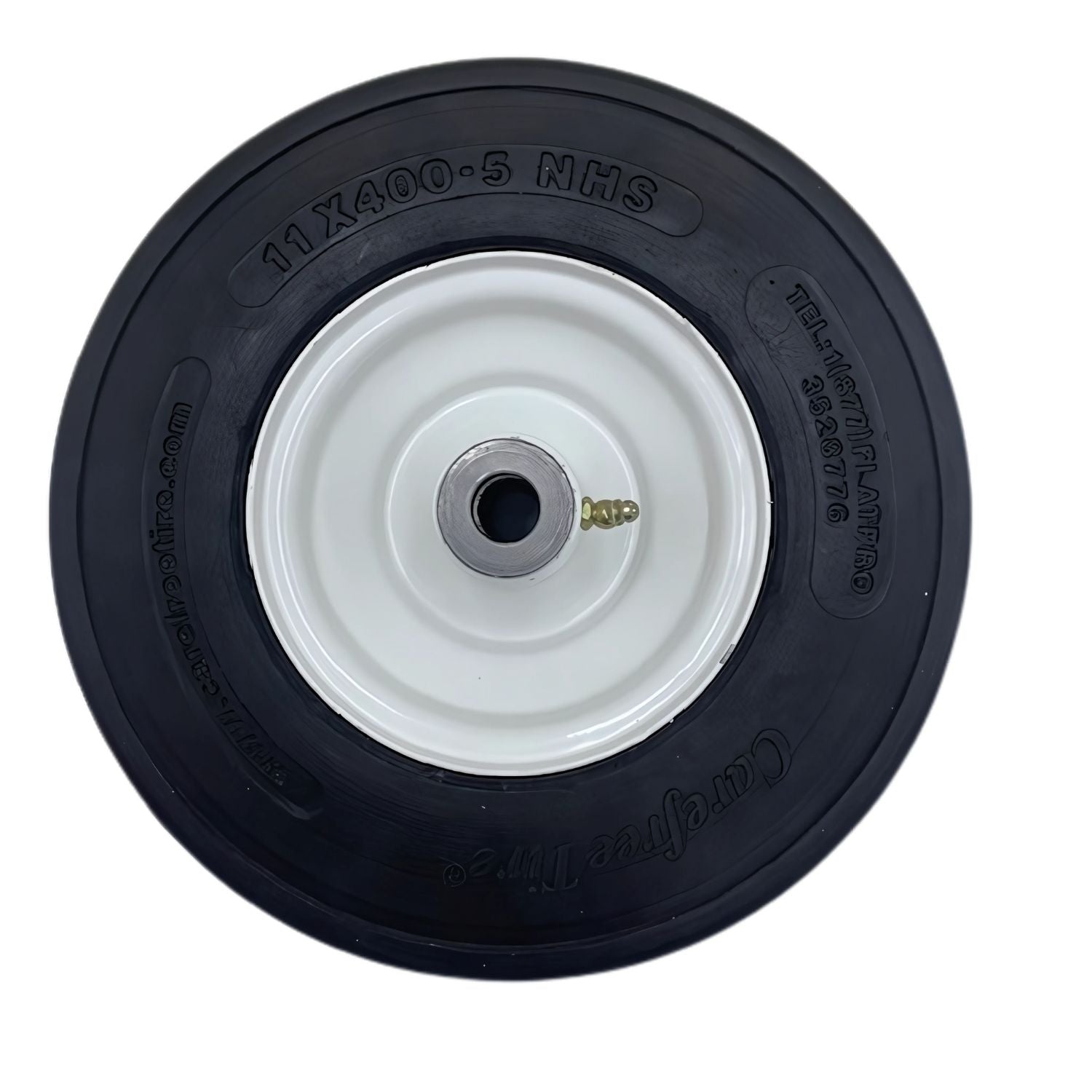 Exmark Sulky Wheel Can Replace 103-9591 Flat-Free w/ Grease