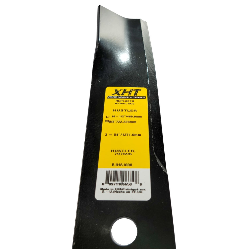 Hustler FasTrak 54" Blade 797696 and 601124