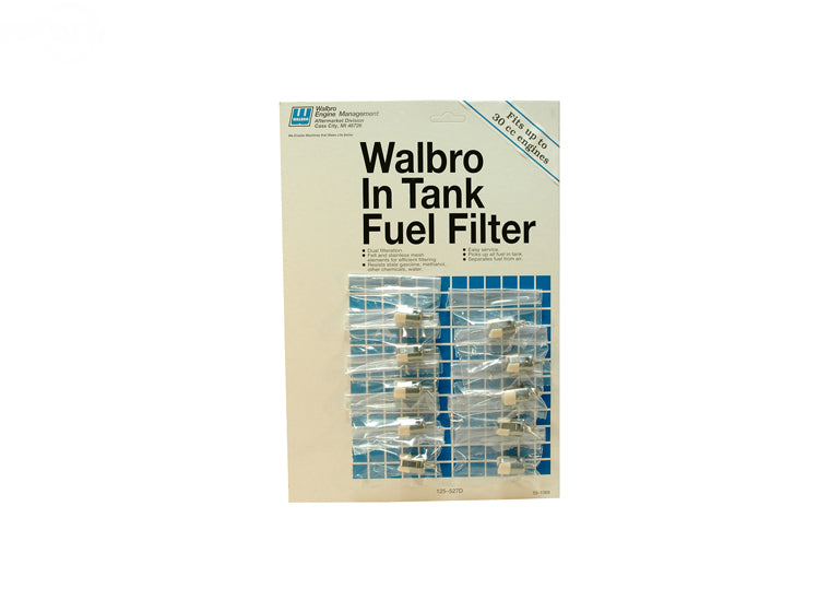 Walbro OEM In Tank Filter Display Of 10