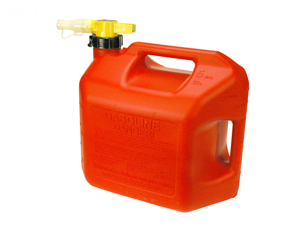 No-Spill 5 Gallon Gas Can (Red)
