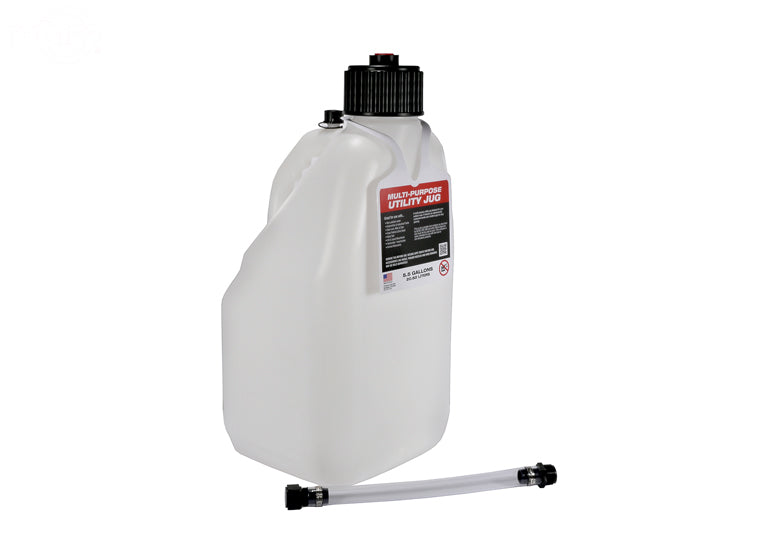 White 5.5 Gallon Utility Jug (Not Meant For Use With Fuel)