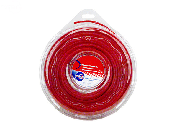 Trimmer Line .095x1 Lb. Donut Red Commercial