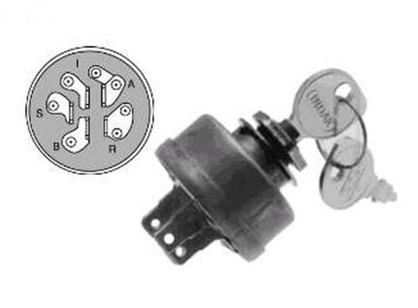 Gravely Battery Ignition Switch