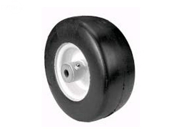 Flat-Free Caster Wheel For Walk-Behind Lawn Mowers